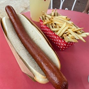 All-Beef Foot-Long Hot Dog