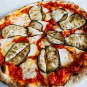 Vegan Eggplant Pizza