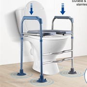 Moveable Toilet Seat