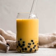 Mango Boba Tea