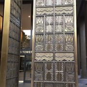Richfield Tower's Art Deco Doors