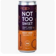 Not Too Sweet Craft Soda Root Beer