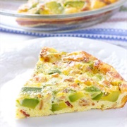 Avocado Quiche