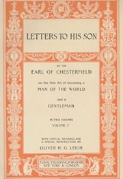 Letters to His Natural Son (Earl of Chesterfield)