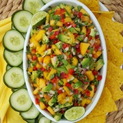 Avocado Peach Salsa