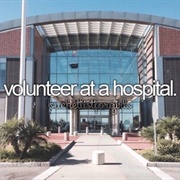 Volunteer at Hospital
