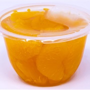 Orange Fruit Cup