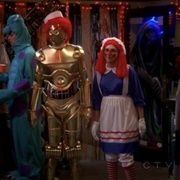 Raggedy Ann & Raggedy C3PO (Amy & Sheldon, Big Bang Theory)