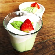 Avocado Panna Cotta