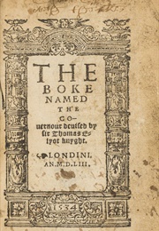 The Boke Named the Governour (Elyot)