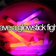 Have a Glow Stick Fight