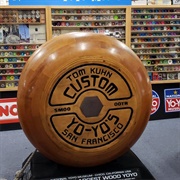World's Largest Working Wooden Yo-Yo