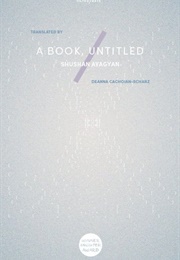 A Book, Untitled (Shushan Avagyan)