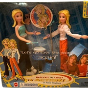 In Action Olsen Twin Dolls