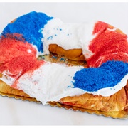 Joe Gambino's Bakery Freedom Red, White & Blue King Cake