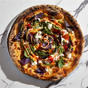 California-Style Vegetable Pizza