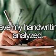 Have My Handwriting Analyzed