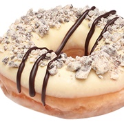 Krispy Kreme Hershey's Cookies 'N' Creme Ring Doughnut
