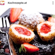 Erdbeerknödel