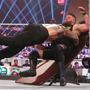 Roman Reigns vs. Kevin Owens – TLC Match (2020)