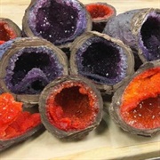 Make Geode Chocolates
