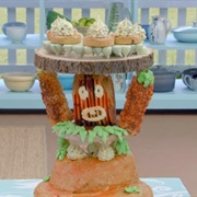 Large Planet Themed Edible Sculpture-Cake + 3 Other Baking Skills