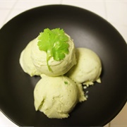 Cilantro Ice Cream