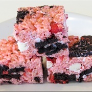 Oreo White Chocolate Peppermint Rice Krispies