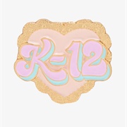 K-12 Enamel Design Pin