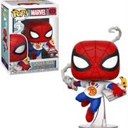 672 - Spider-Man W/ Pizza