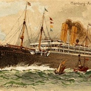 The German SS Amerika Is Launched