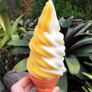 Citrus Swirl in a Cone