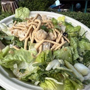Chopped Vegetable Crispy Noodle Salad Chicken