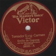Toreador's Song - Emilio Degogorza