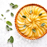 Pear Custard Tart