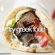 Try Greek Food