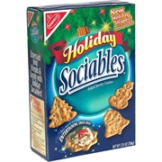 Nabisco Holiday Sociables Crackers