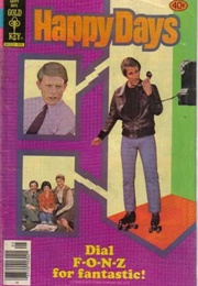 Happy Days (1979) #2 -Dial F-O-N-Z for Fantastic! (Gold Key)