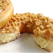 Krispy Kreme Ring Filled New York Cheesecake Donut