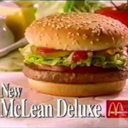 Mcdonald's McLean Deluxe