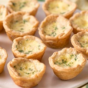 Mini Cheese Quiche