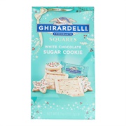 Ghirardelli White Chocolate Sugar Cookie Squares Bag