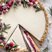 White Chocolate Cranberry Tart