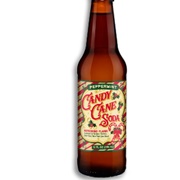 Peppermint Candy Cane Soda