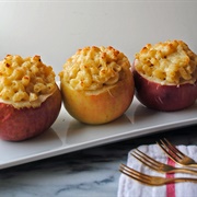 Macaroni and Cheese Baked Apples