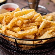 Crinkle-Cut French Fries