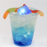 Blue Lagoon Lemonade With Rum