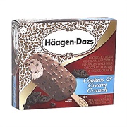 Häagen-Dazs Cookies & Cream Crunch Bars