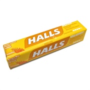 Halls Honey Lemon Lozenges