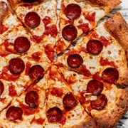 New York-Style Pepperoni Pizza